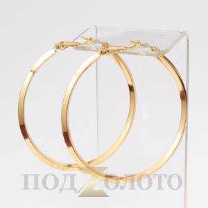 Серьги-кольца ZS6503