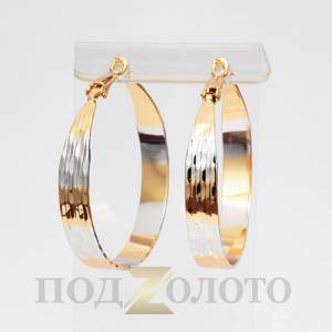 Серьги-кольца ZS6510