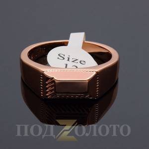 Печатка без камня ZK7220