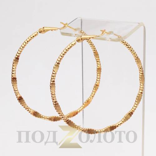 Серьги-кольца ZS6523