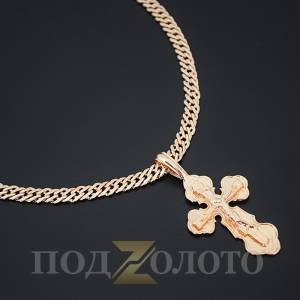 Крестик с цепочкой 20