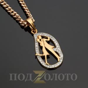 Кулон с цепочкой ZS6293